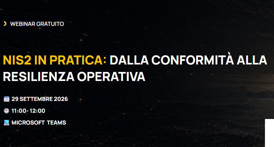 NIS2 in pratica: dalla conformità alla resilienza operativa